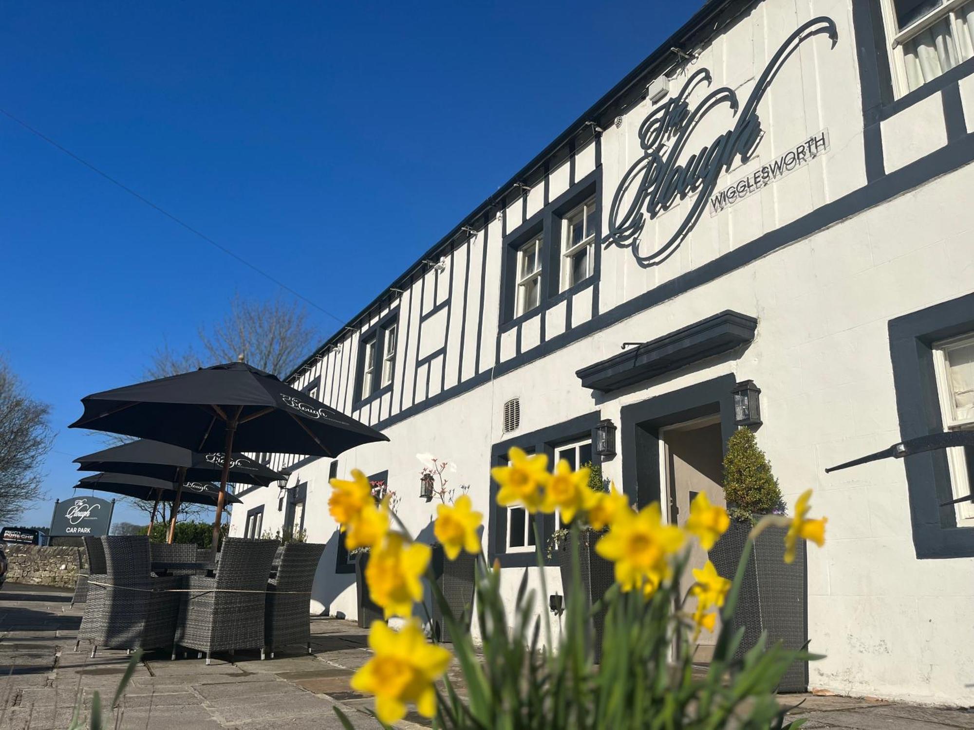The Plough Hotel Wigglesworth Eksteriør billede